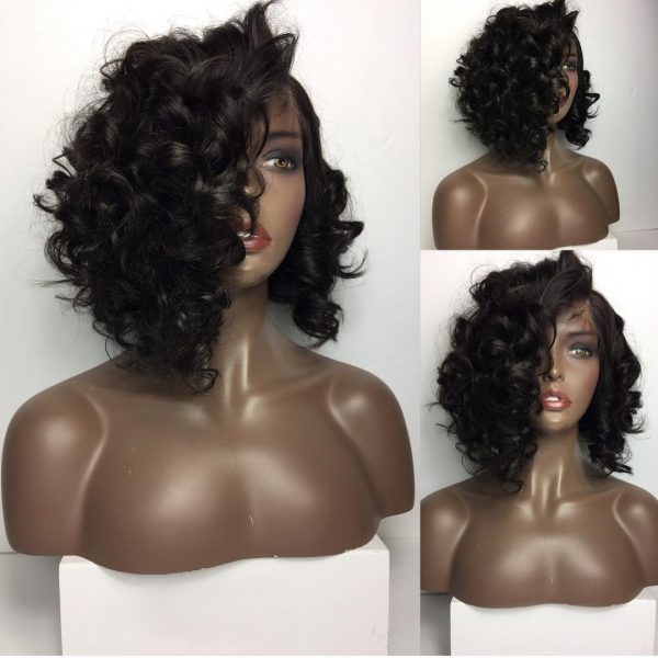 Bougie Bougie short curly natural wig