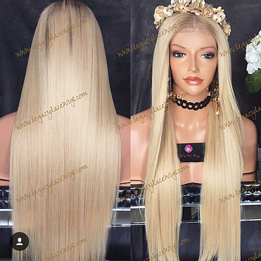 Blonde Dynasty Front Lace Blonde Body Wave Wig