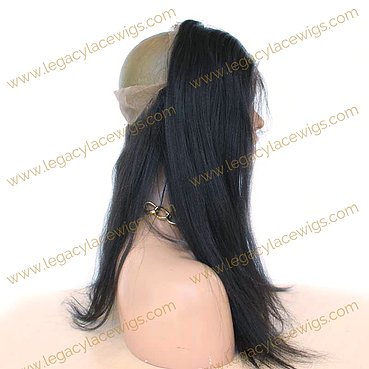 360 Lace Frontal Wigs Light Yaki Straight
