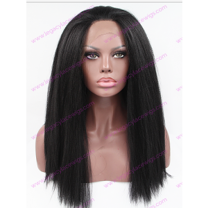 Mahogany Lace Front straight Hair Wigs